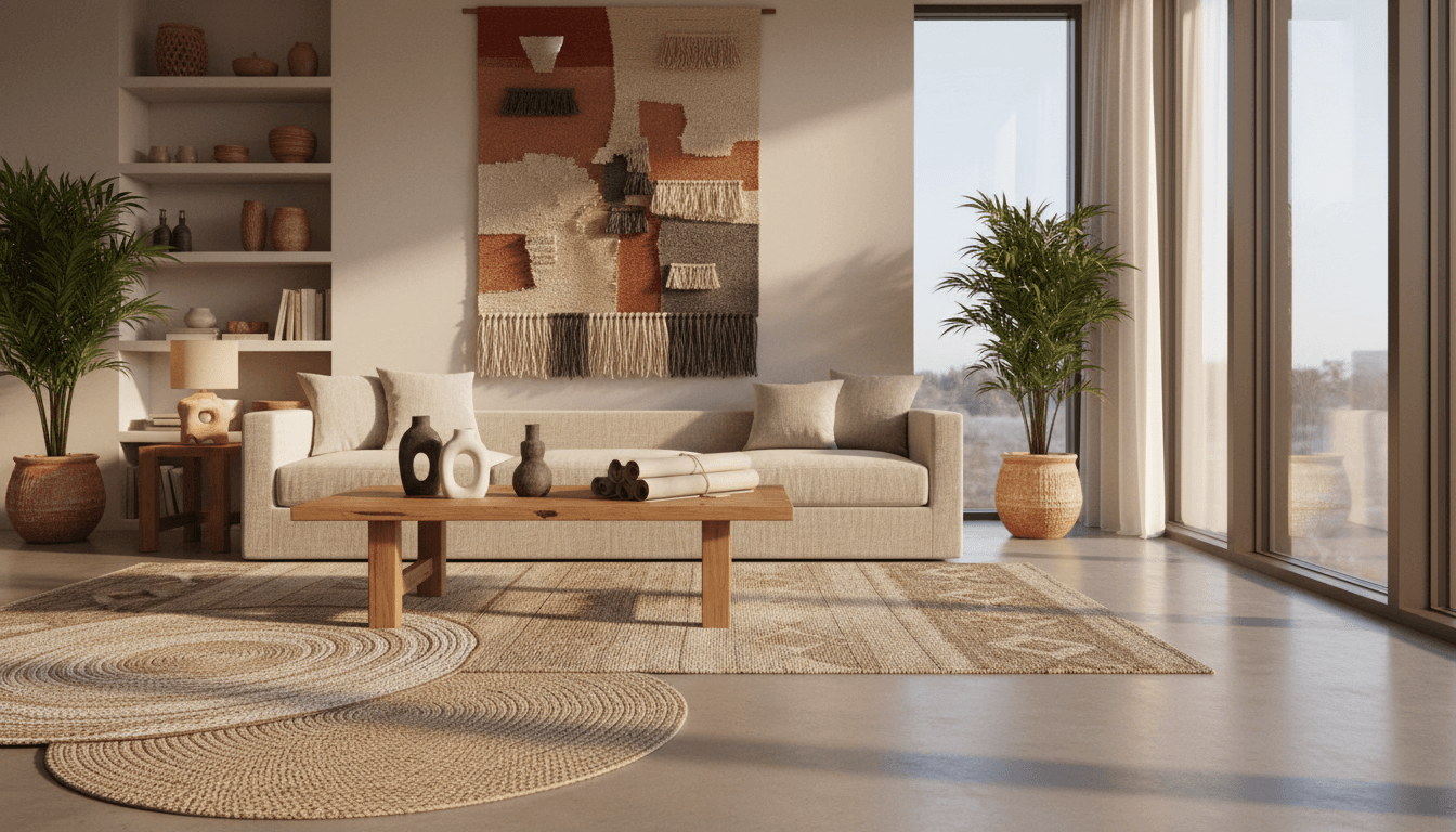 Cozy Toronto living room styled with curated home décor pieces